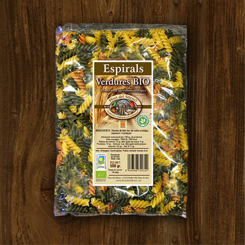 ESPIRALES DE VERDURAS ECO BOLSA 1/5Kg